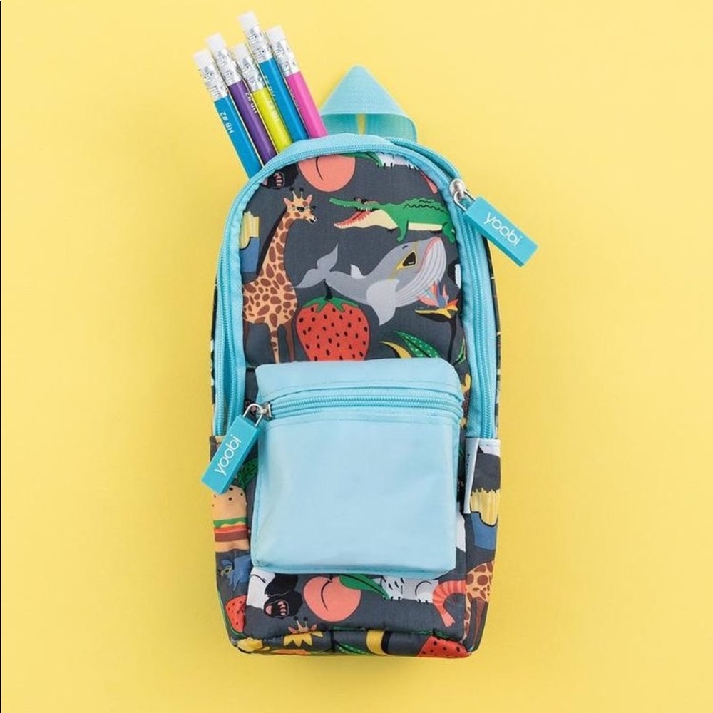 Yoobi Animal/Food Backpack Pencil Case